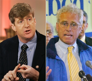 Possible Ted Kennedy successors Patrick (left) and Robert (right) Kennedy